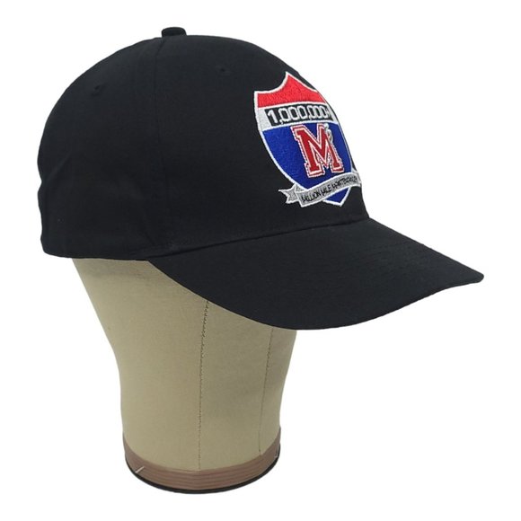 QMI Million Mile Maintenance Strapback Cap Trucker Baseball Hat Lets Be Frank - Picture 2 of 12